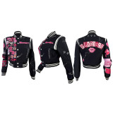 Printed Casual Fashion Baseball Coat CH-23012