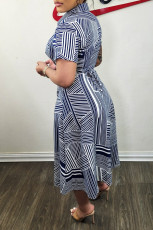 Casual Printed Midi Dress OD-8531