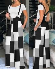 Plus Size Fashion Print Sling Jumpsuits GSRX-9014
