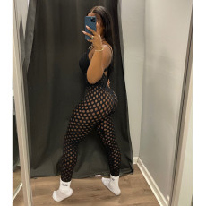 Sexy Sling Backless Hollow Jumpsuit GDYF-6909