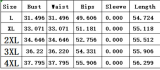 Plus Size Backless Print Jumpsuits WPF-8838