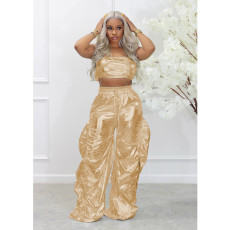 Fashion Stamping Two Piece Pants Set GDYF-6910