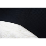 Fashion Solid Slash Neck Dress YF-10397