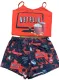 Sexy Fashion Printed Camisole Shorts Two Piece Set SHD-9404
