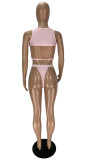 Sexy Backless Tie Up Three Piece Set XYF-9231