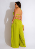 Chiffon Backless Wide Leg Jumpsuit ZSD-0576