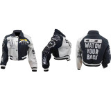 Fashion Casual Printed Baseball Coat TK-6278