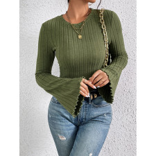 Pullover Crew Neck Top FSXF-F382