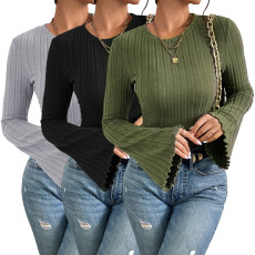 Pullover Crew Neck Top FSXF-F382