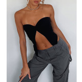 Fashion Sexy Solid Color Tube Top ASL-6633