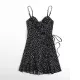 Sexy Sling Print Dress FSXF-F391