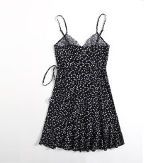 Sexy Sling Print Dress FSXF-F391