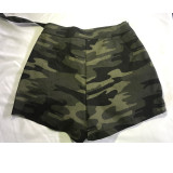 Fashion Camouflage Print Culottes BN-9411
