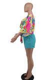 Casual Fashion Print Top XHXF-346
