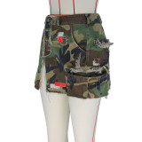 Fashion Camouflage Mini Skirts ZSD-0579