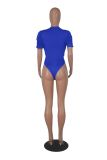 Sexy Solid Short Sleeve Bodysuits MZ-2782