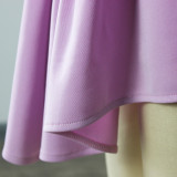 Solid Sleeveless Tops And Irregular Skirts Two Piece Set XHSY-19545