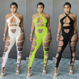 Sexy Nightclub Hollow Jumpsuit GLF-08109