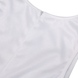 Solid Color Sleeveless Sports Jumpsuit SH-390468