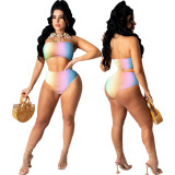 Sexy Fashion Mesh Beach Dress Three Piece Set SMR-10371_1