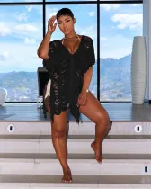 Sexy Fashion Hollow Beach Dress TK-6280