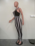 Sexy Print Sleeveless Backless Jumpsuit ORY-5239