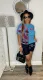 Fashion Print T Shirt Shorts 2 Piece Set  MTY-6717