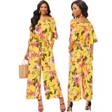 Casual Fashion Print Jumpsuits SMR-11407