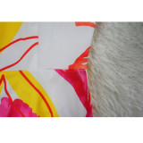 Sexy Tube Top Print Jumpsuit YF-10421