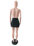 Sexy Solid Color Slim Mini Skirt GCNF-0211