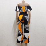 Casual Fashion Printed Jumpsuit SMR-11130
