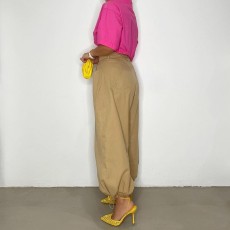 Casual Fashion Solid Pants LSD-83211