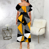 Casual Fashion Printed Jumpsuit SMR-11130