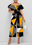 Casual Fashion Printed Jumpsuit SMR-11130