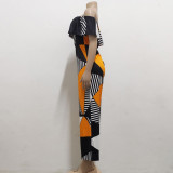 Casual Fashion Printed Jumpsuit SMR-11130