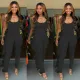 Tassel Solid Color Jumpsuit DAI-8417