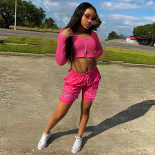 Casual Sport Long Sleeve Two Piece Set GLF-08125