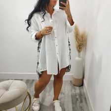 Casual Print Loose Shirt GYSF-7154