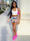 Fashion Print Mini Skirt GDNY-1041