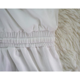 Casual Solid V-neck Rompers YF-10456