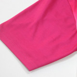 Casual Gradient T Shirt And Short 2 Piece Set XHSY-19562