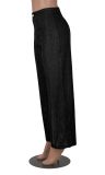 Sequin Party Vintage Wide Leg Pant MZ-2791