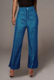 Sequin Party Vintage Wide Leg Pant MZ-2791