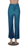 Sequin Party Vintage Wide Leg Pant MZ-2791