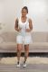 Sexy Solid Color Strap Romper BS-1341