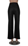 Sequin Party Vintage Wide Leg Pant MZ-2791