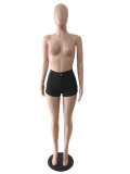 Solid Color High Waist Shorts GCNF-0213