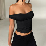 Solid Color Tube Tops Bandage Tops ASL-6651