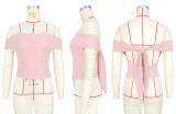Solid Color Tube Tops Bandage Tops ASL-6651
