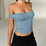 Solid Color Tube Tops Bandage Tops ASL-6651